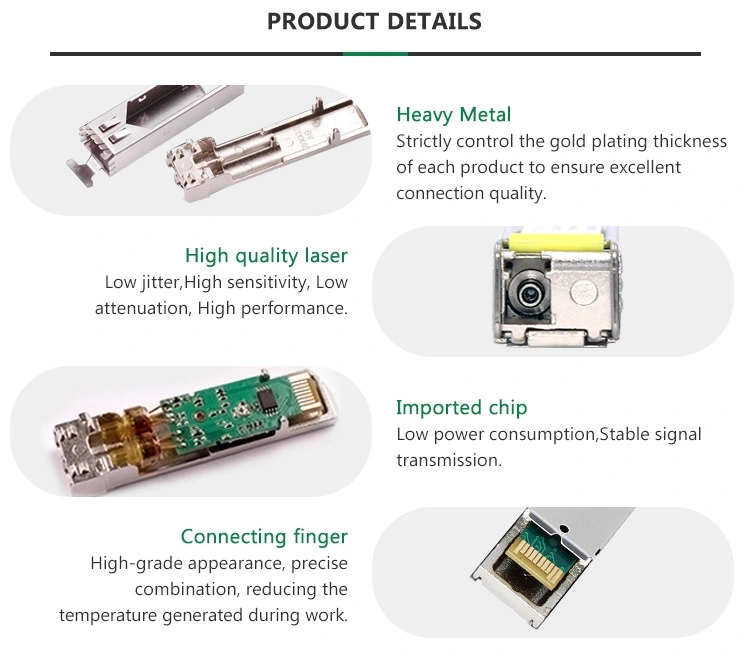 Cisco Glc-Sx-mm Compatible 1.25g Duplex SFP 850nm 550m Ddm