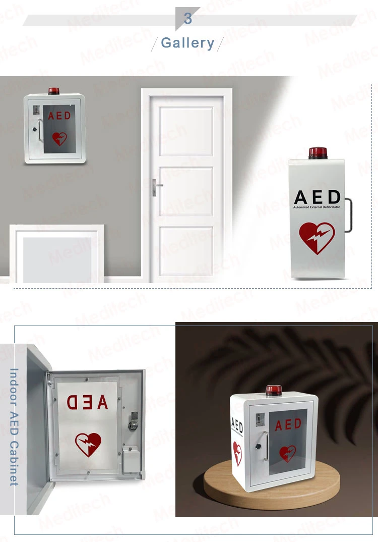 Meditech Defibrillatore Montaggio Dae Armadio a Parete Con Allarme