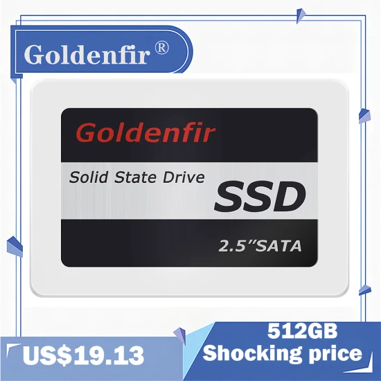 Disco de estado sólido interno Goldenfir 2,5′ ′ SSD 360GB 240GB