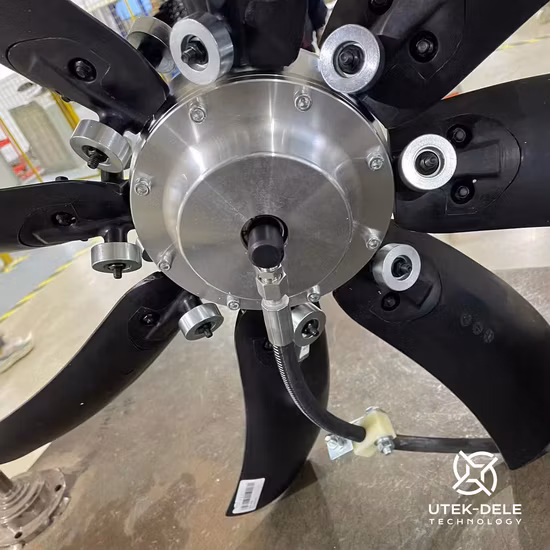 Ventiladores reversíveis hidráulicos de ângulo de fluxo axial de passo ajustável Pag para máquinas agrícolas